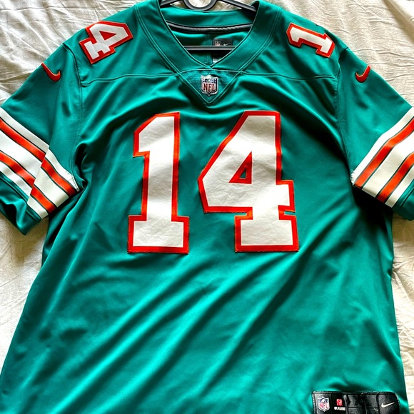 Nike | Shirts | Miami Dolphins Retro Jersey | Poshmark